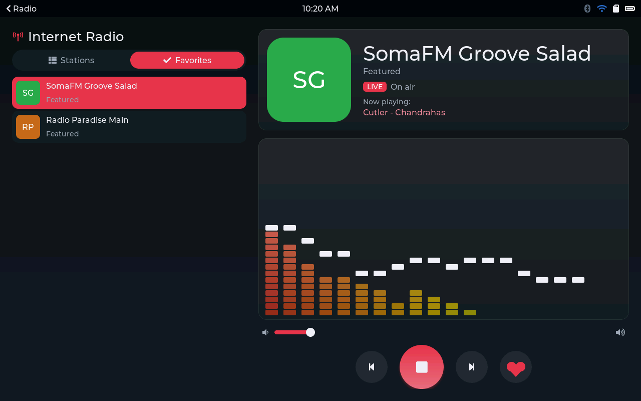 Radio - Your favourites, one tap away